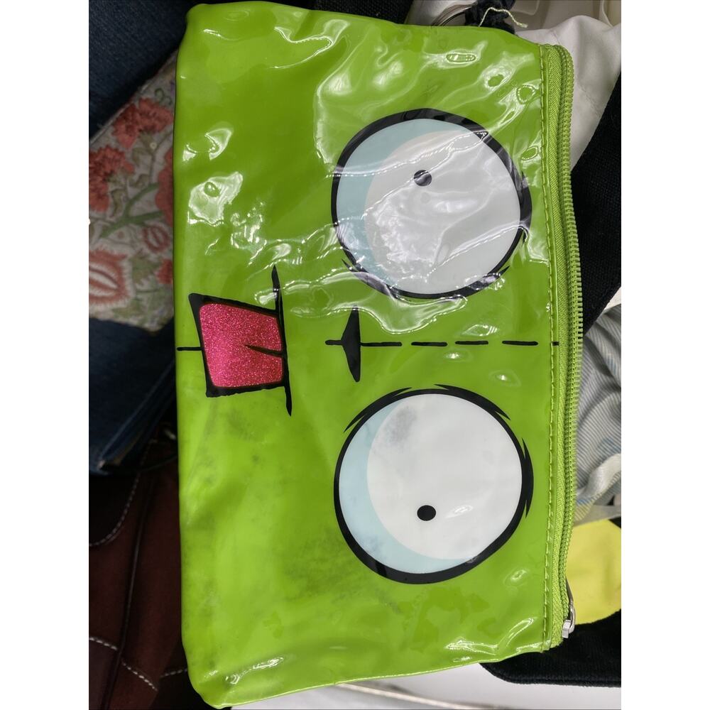 Very RARE 2012 Hot Topic Invader Zim Cupcake Beach Tote Bag Purse Money Pouch - Picture 7 of 12